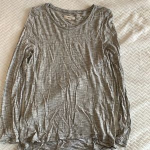 Madewell striped long sleeve tee